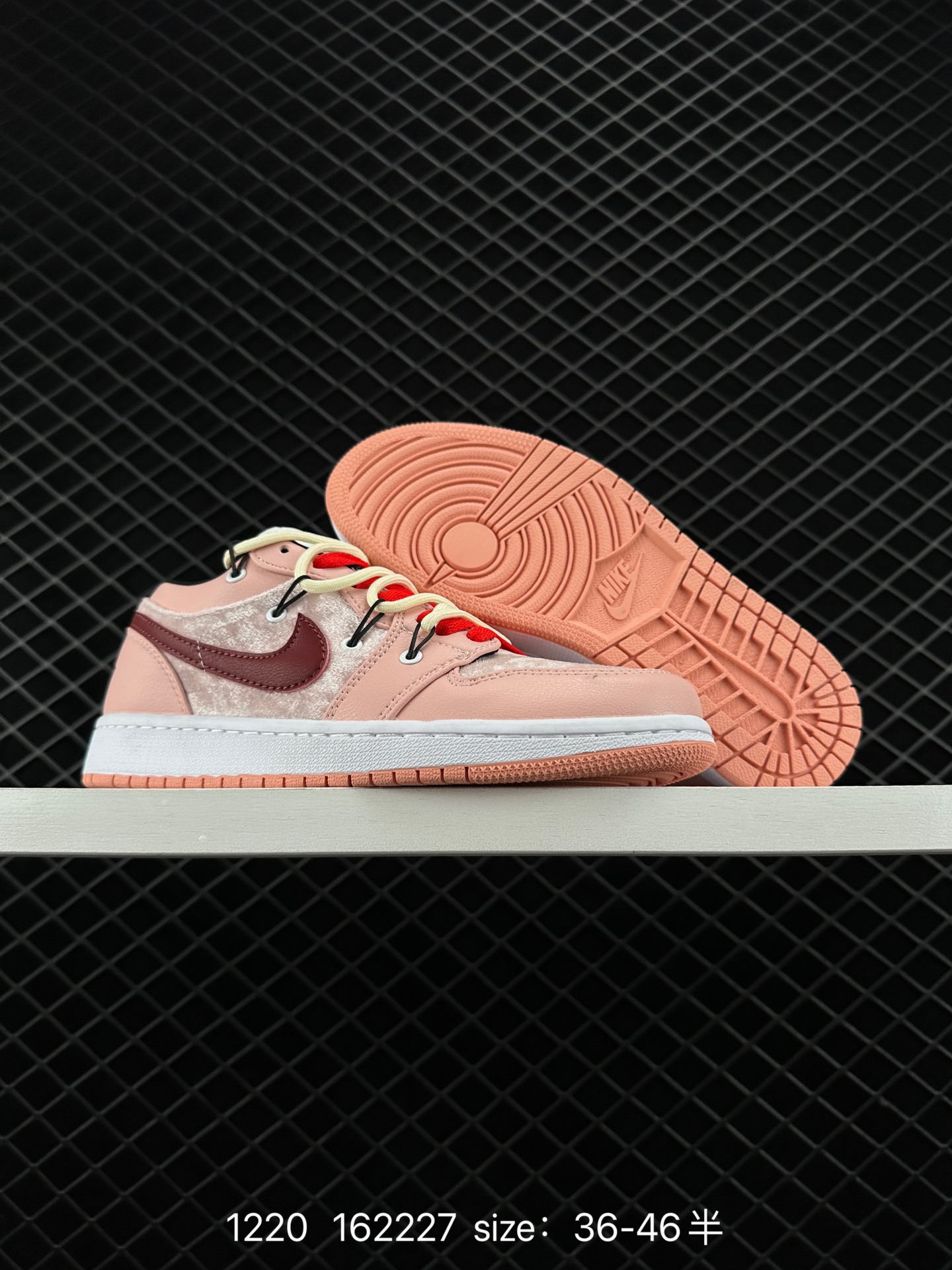 Nike Air Jordan 1 Low GS”Pink/White/Black“